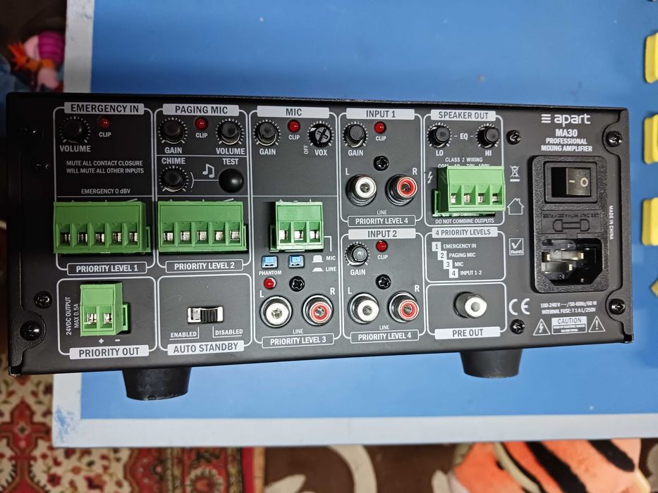 Wzmacniacz MIKSUJĄCY Apart Audio MA30