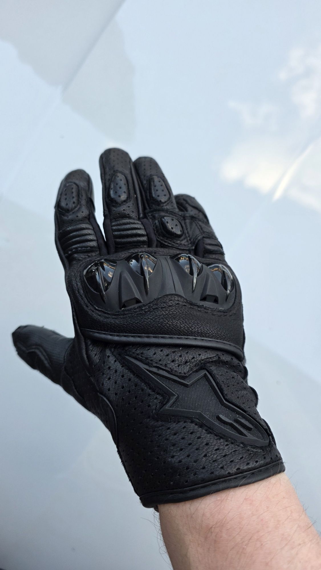 Моторукавички  шкіряні розмір М Alpinestars celer v2 мотоперчатки