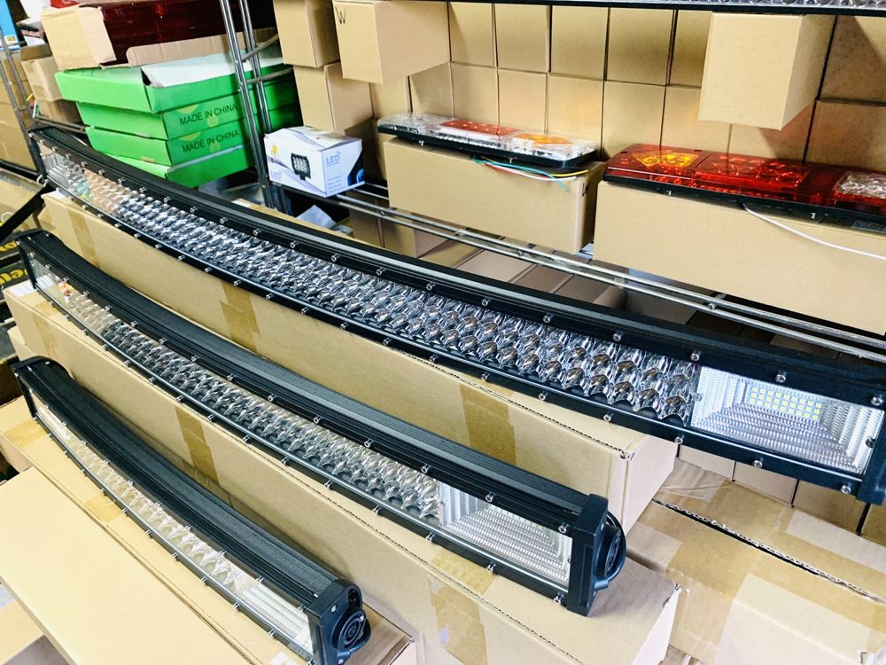 Led bar szperacz haligen łuk 6500k skupiony i rozproszony. 12-24V NOWE