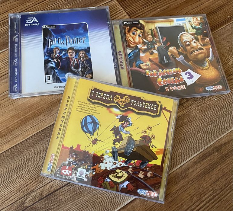 Диски ПК: Анабиоз, Stalker, Предтечи, StarCraft, Resident Evil, Domm 3