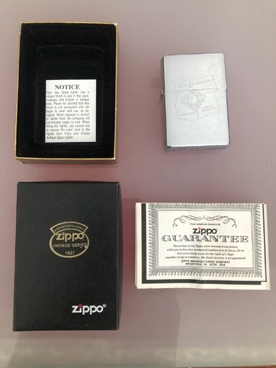 ZIPPO 2002 *raro* - Marlboro four corners (completo) (inclui envio)