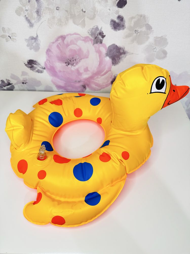 Kółko po pływania, kaczka dmuchana, bobas Baby Born, Zapf Creation
