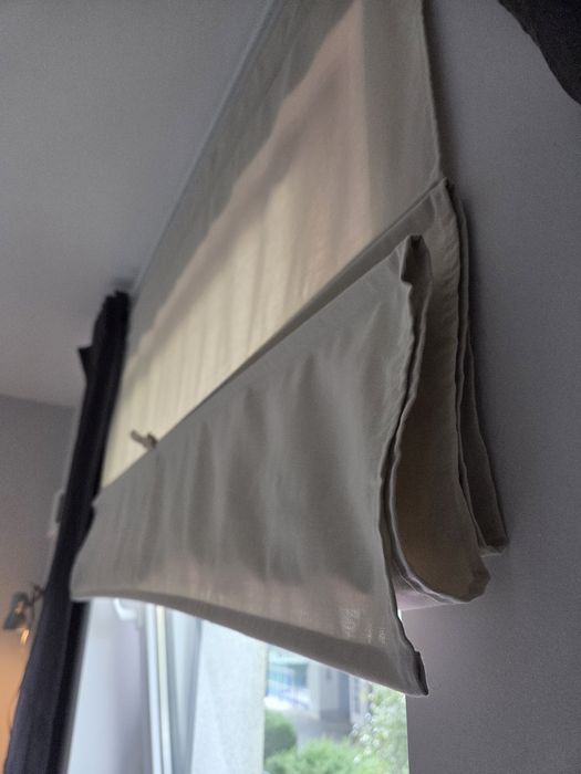 Roleta rzymska Ikea Ringblomma 120x160 beżowa jasna
