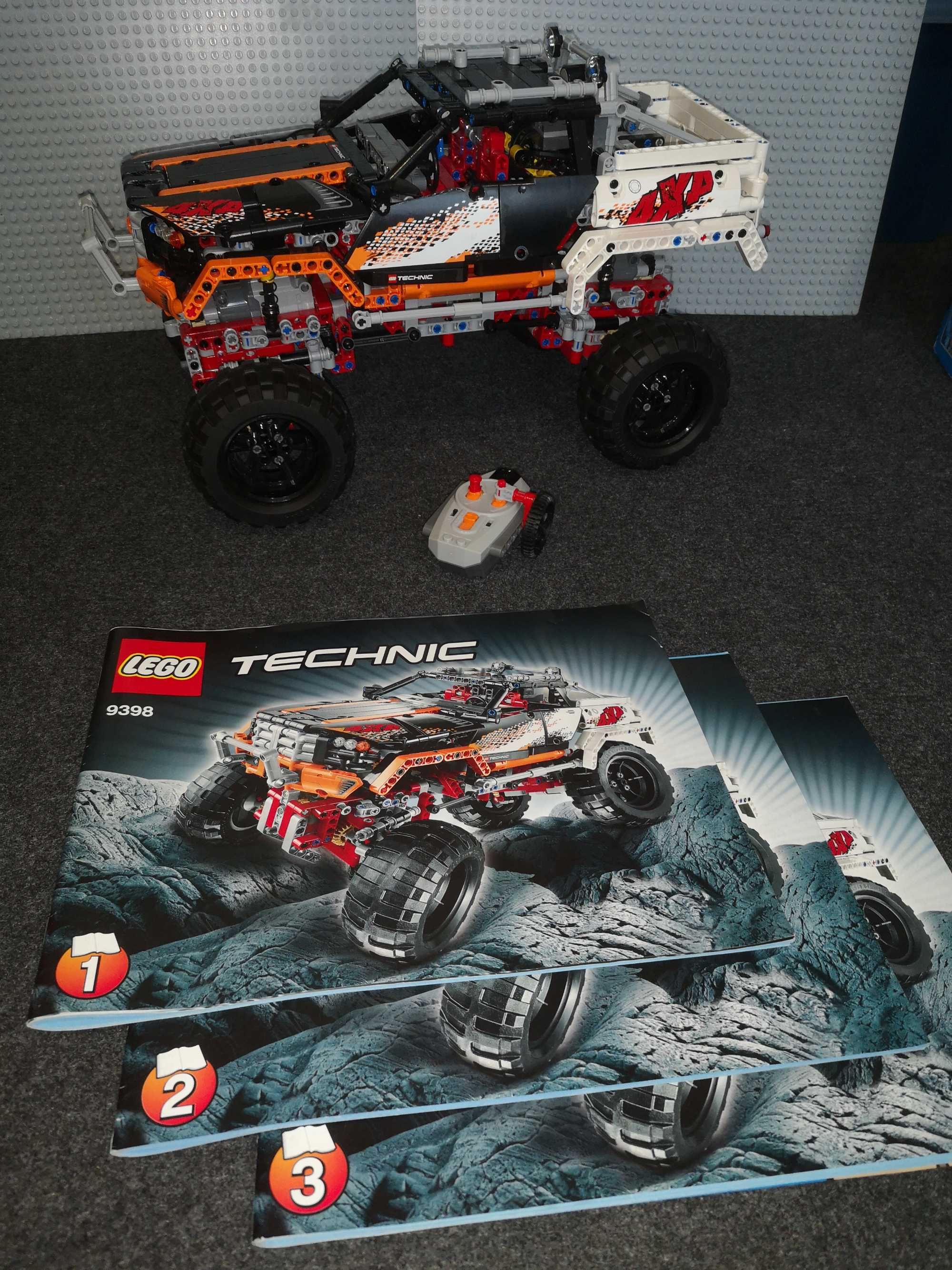 Klocki LEGO 9398 Wóz z napędem 4X4 kompletny z instrukcją