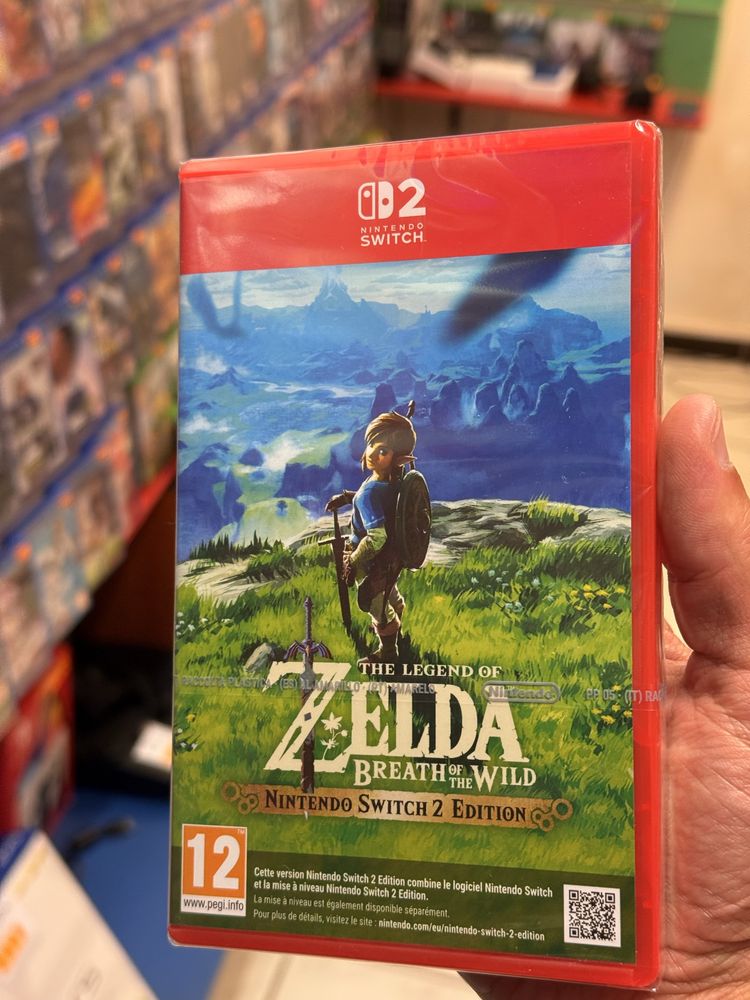 The Legend of ZELDA Breath Of The Wild / Nowa / Switch 2 *Sklep Bytom