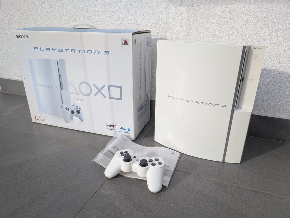 Soft 2.60 PS3 konsola PlayStation 3 Ceramic White Japan