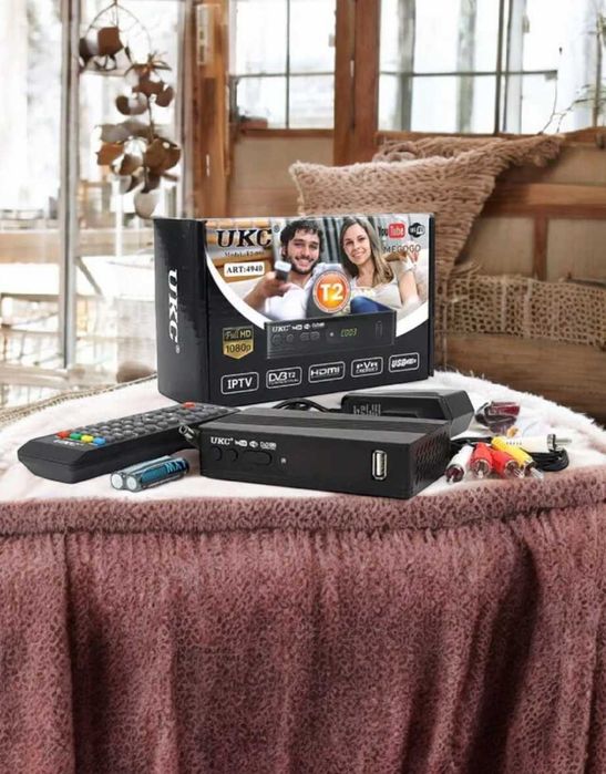 Тюнер т2 приставка т2 до телевізора підтримує вай фай