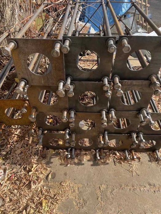 Закладні пластини, п’ятаки в фундамент, анкерні пластини ( з ПДВ)