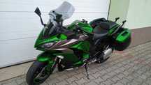 KAWASAKI Z1000SX r.2018 + KUFRY z 1000 sx versys dl vfr 1200 gsxs gt