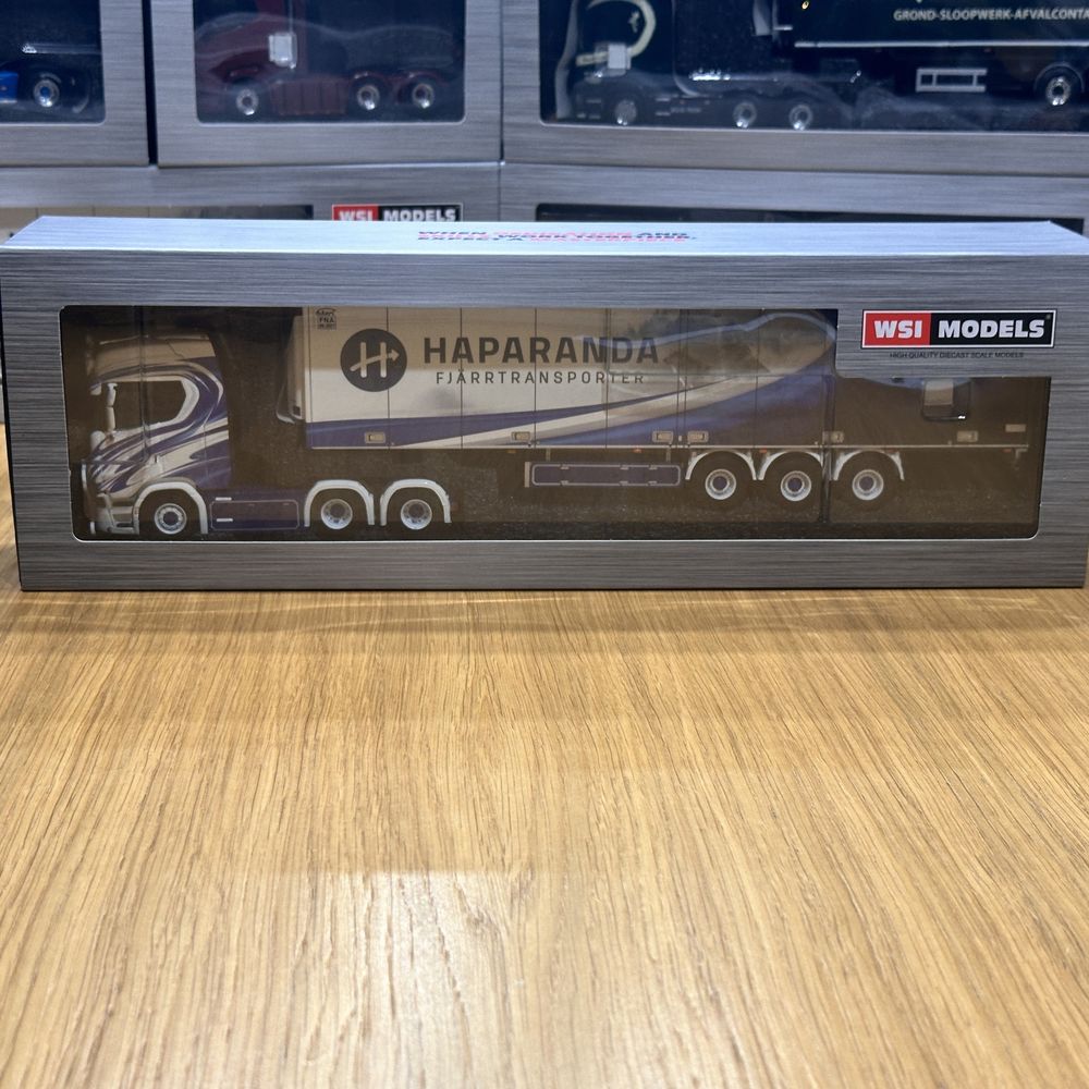 Model 1:50 WSI Scania S Highline 6x2 + naczepa