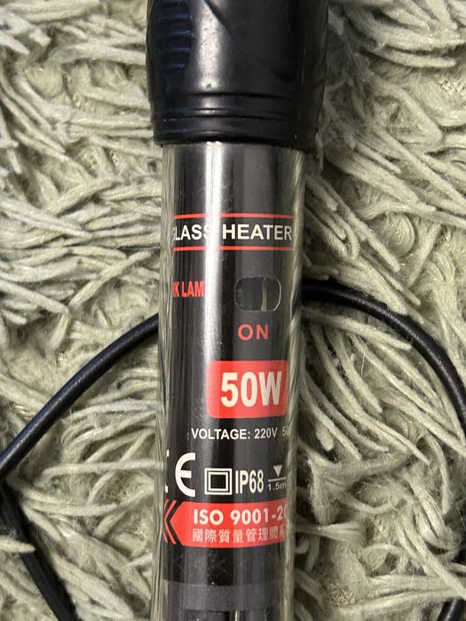 Нагрівач для акваріума / обогреватель для аквариума