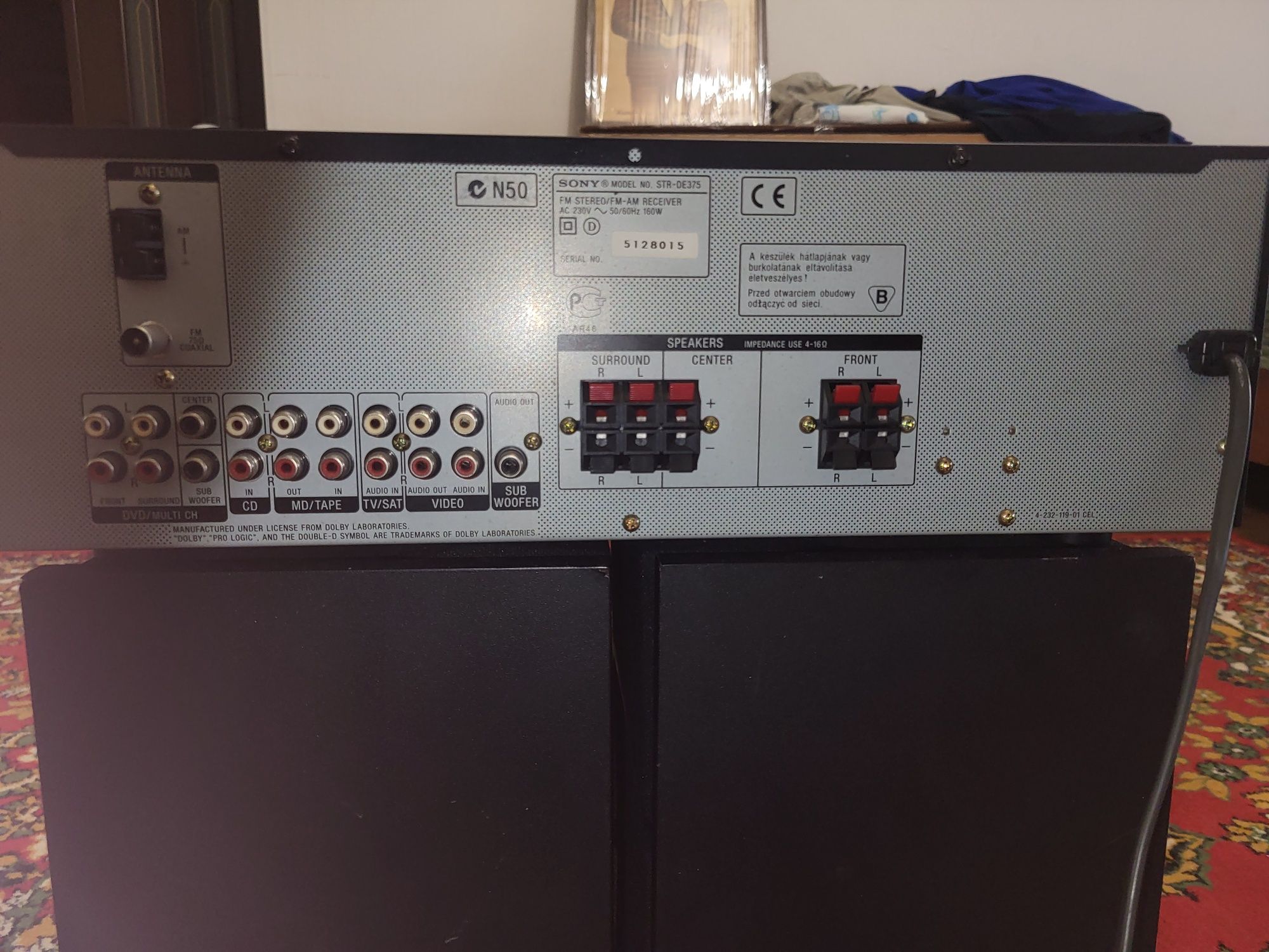 Продам ресивер Sony STR-DE375