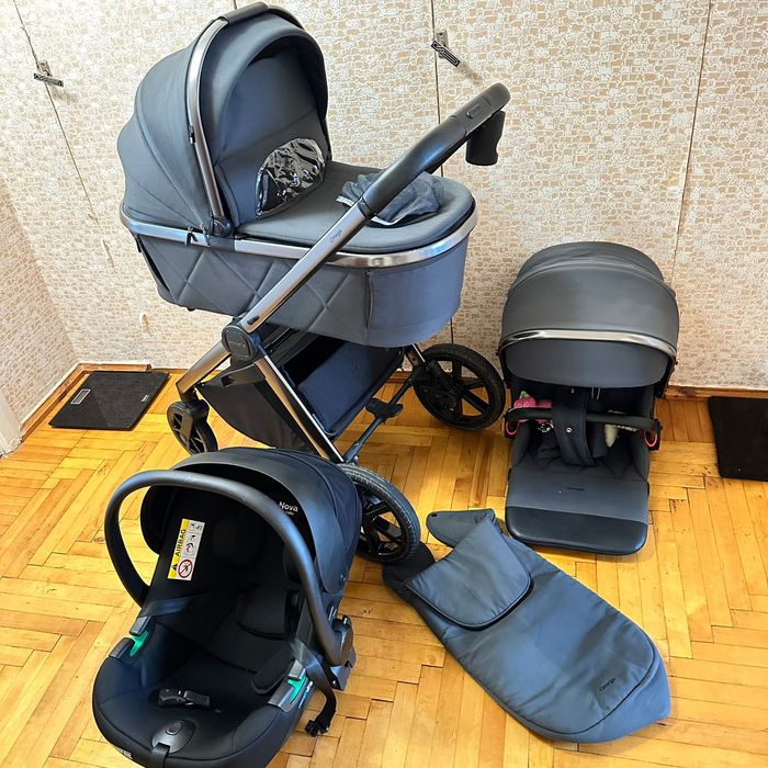 Коляска Carrello Omega 2024 с автолюлькой