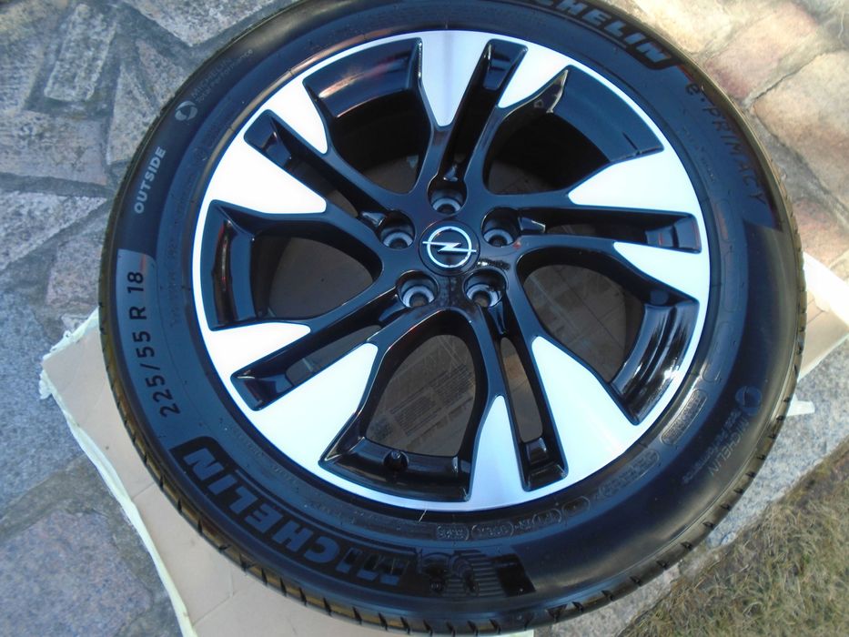 4 opony letnie MICHELIN 225/55 R 18 alufelga Opel Granland 2023