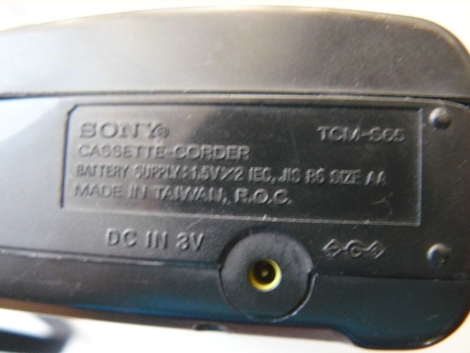 Cassette Recorder Sony Tcm-S65 walkman dyktafon
