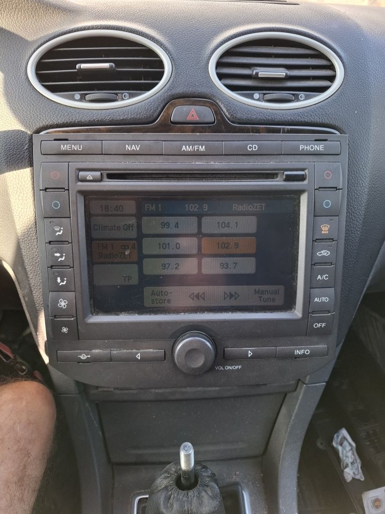Ford Focus MK2 Radio Navi Telefon VP3M5F-18C821-DQ