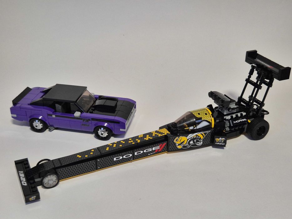 Lego SPEED CHAMPIONS 76904 Dragster and Dodge Challenger - 2021