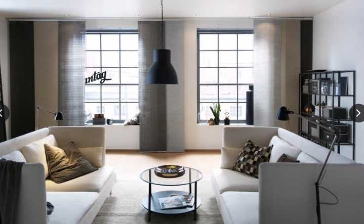 Candeeiro Hektar Ikea gigante com diâmetro de 47cm e altura de 47cm