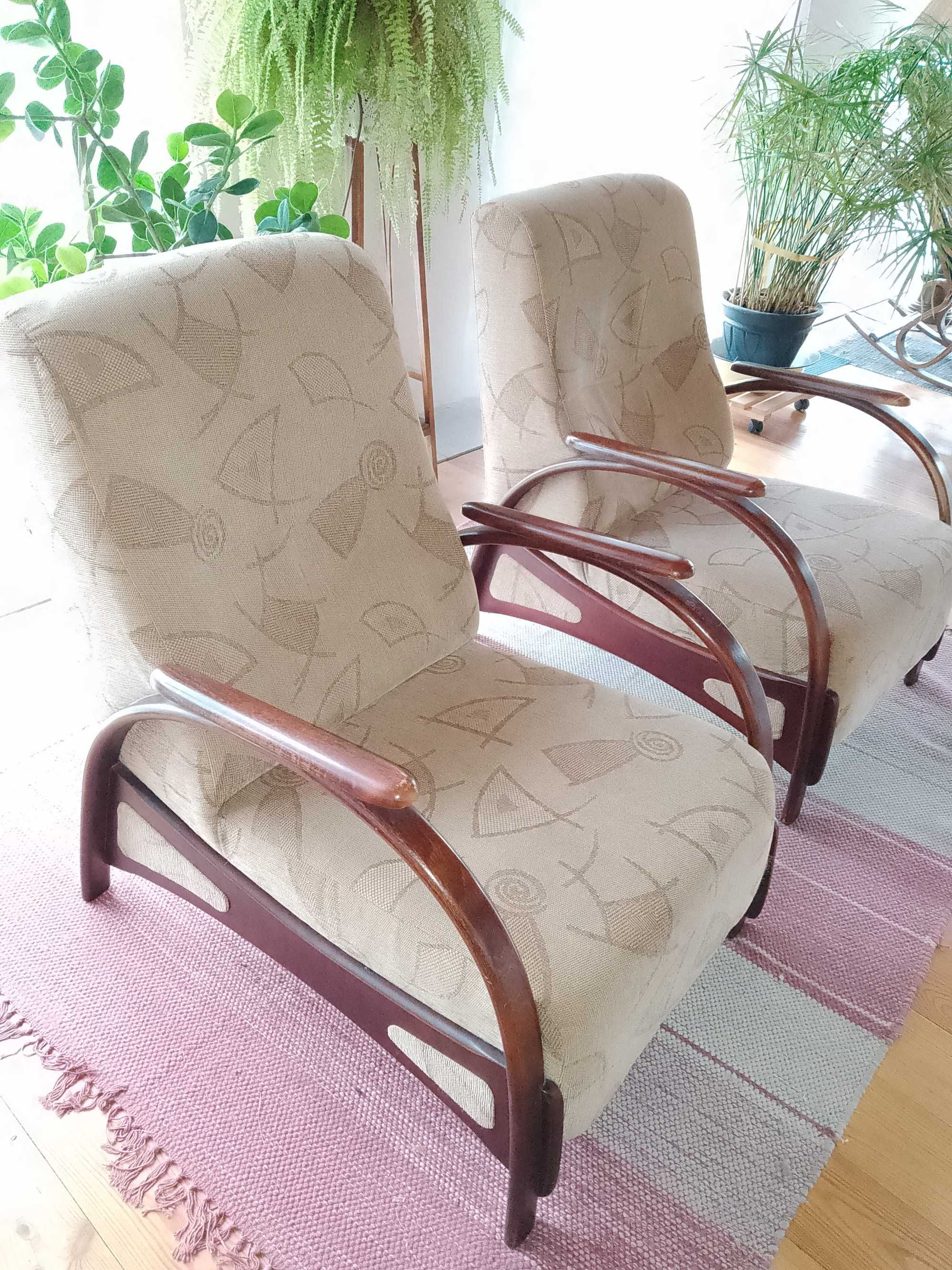 Fotele   vintage  do salonu