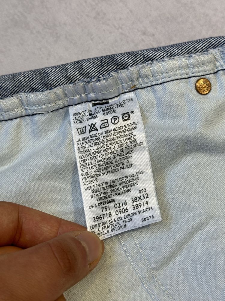 Мужские джинсовые шорты Levi’s 751 (оригинал)