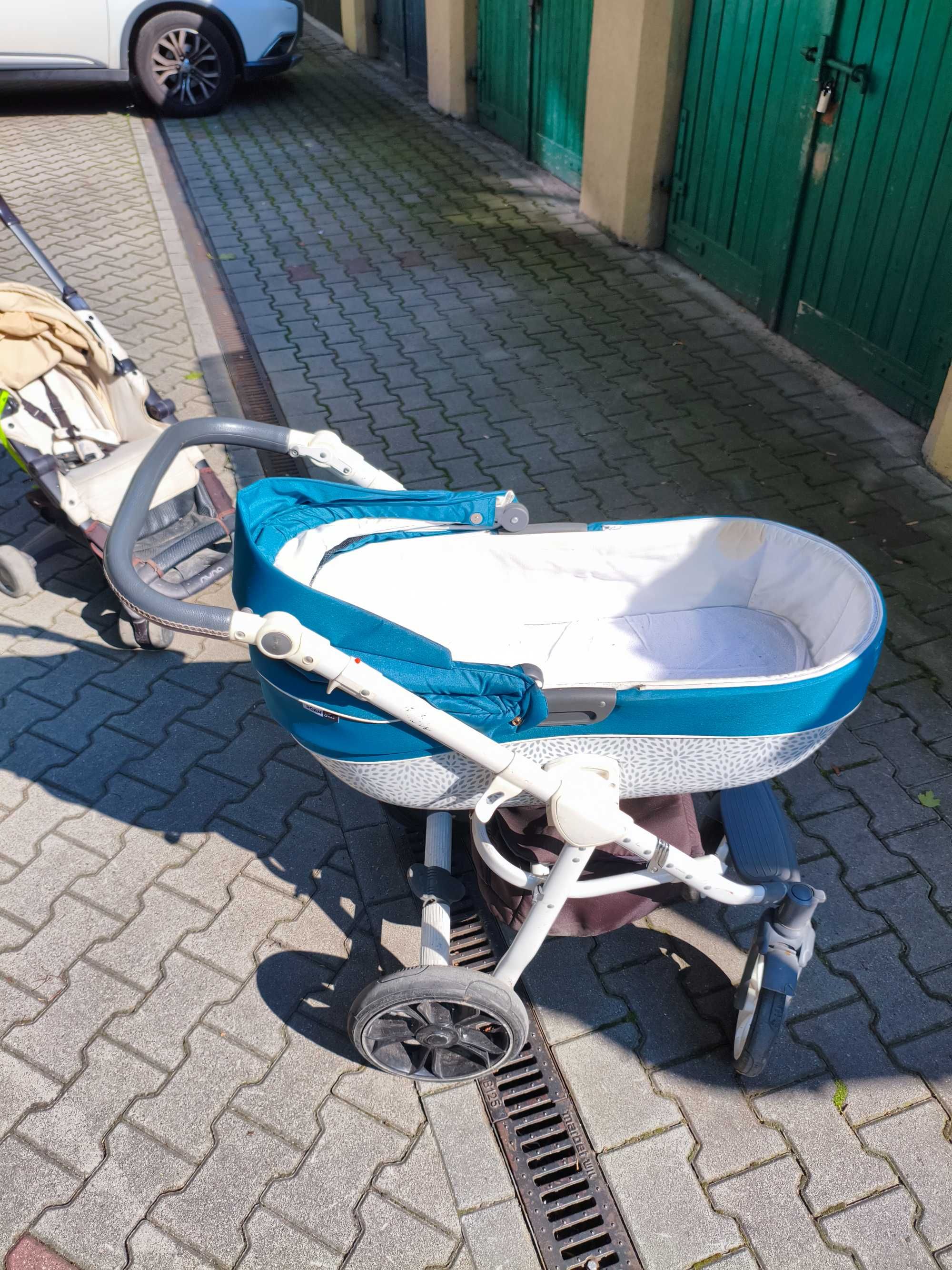 Wózek Roan Bass 2 w 1 – komfortowy, funkcjonalny, stan bardzo dobry