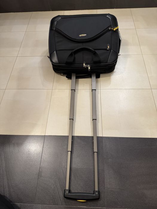 Torba na kółkach Samsonite, przegroda laptop telefon portfel