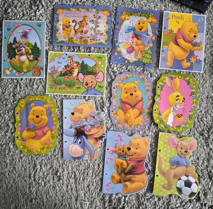 Zestaw karteczek Kubuś Puchatek