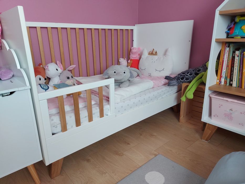 Łóżeczko dziecięce Novelies Zara białe 140X70