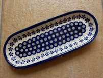 Patera  Boleslawiec . 28 x 11 cm