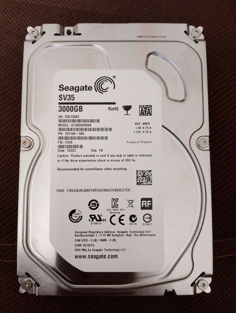 Жосткий диск Seagate sv35 3000gb