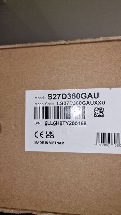 Монітор Samsung Essential S3 LS27D360GAU