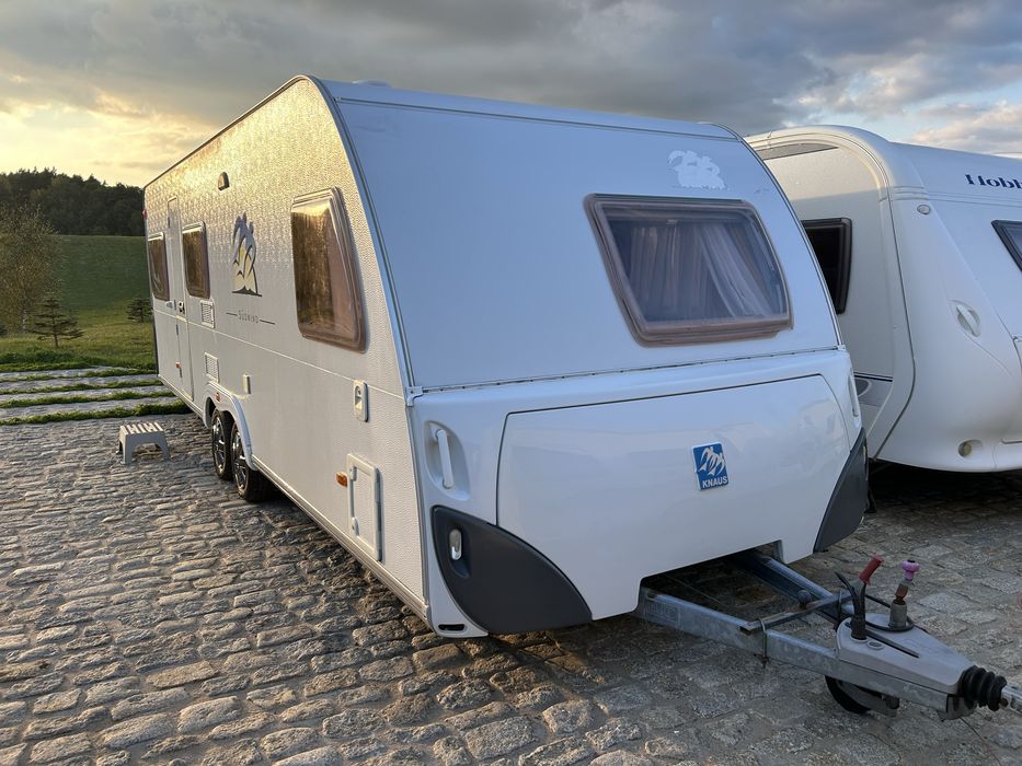 Knaus 650, 2006 r, piętrowe łóżka