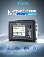 ToolkitRC M7AC Зарядний пристрій з блоком живлення