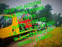 Skup Aut Do 1.5 zł kg