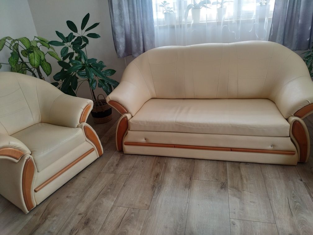 Sofa + dwa fotele