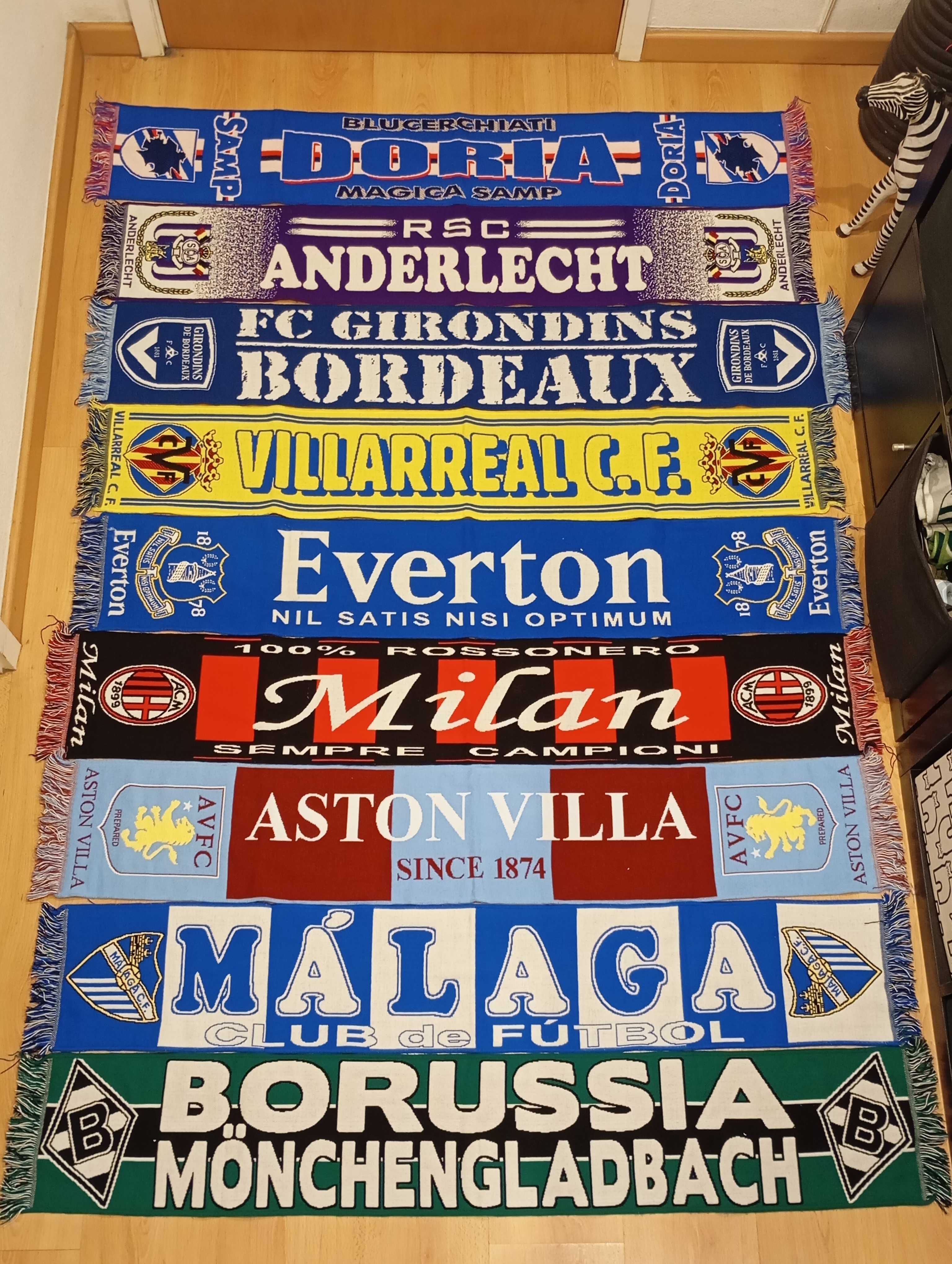 Cachecol - vários clubes de futebol internacionais novos, pede o teu!