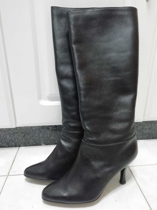 Botas Cano Alto Pretas