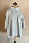 Plus size 24 +size bonmarche półgolf golf dres sweter xxxl szary