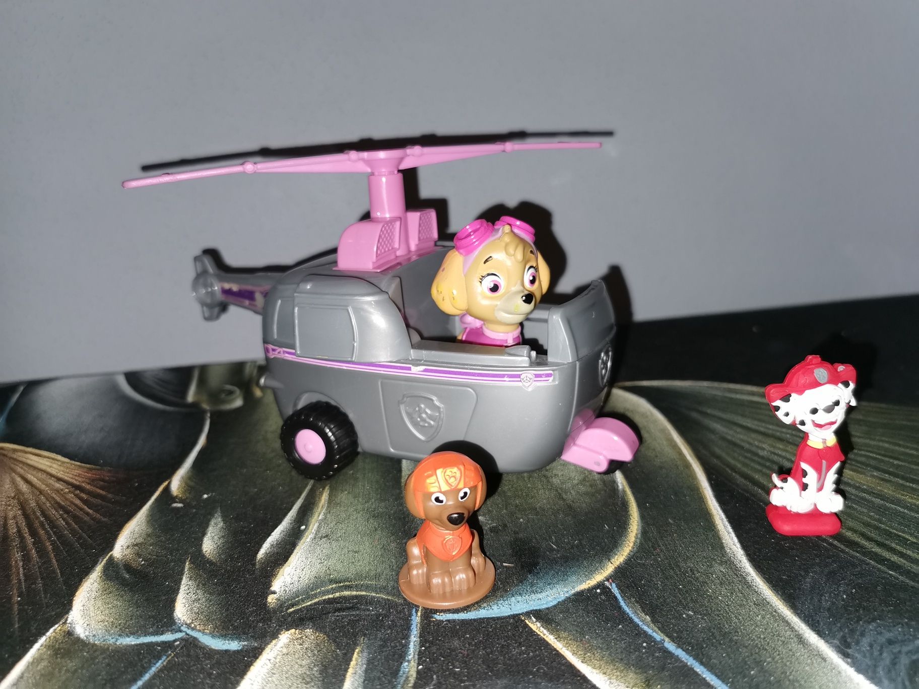 Pojazd psi patrol skye, helikopter skye psi patrol duża Figurka skye
