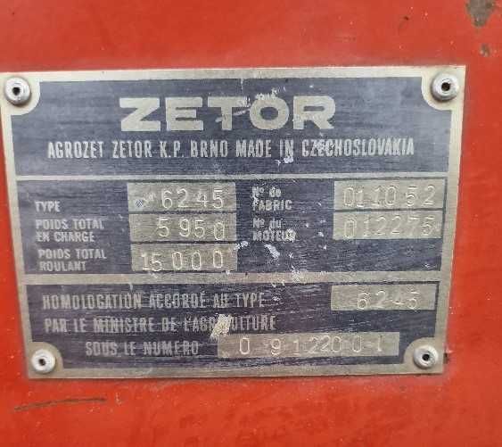 Ciągnik rolniczy ZETOR 6245