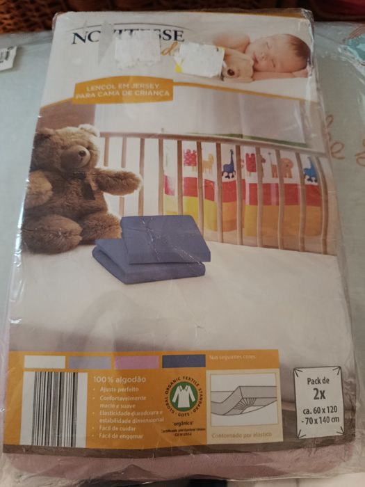 Lençóis capa para bebé ou criança