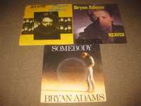 3 Discos em Vinil Single 45 rpm do Bryan Adams