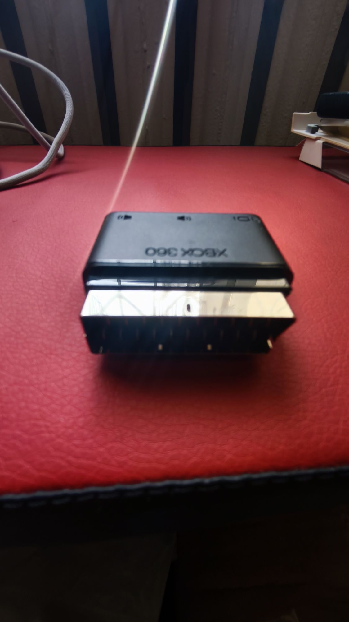 Scart Adapter XBOX 360 Original Przejście kostka euro cinch Xbox 360