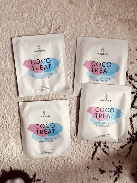 Maska HelloBody 1 opalowanie w tym 4 maski