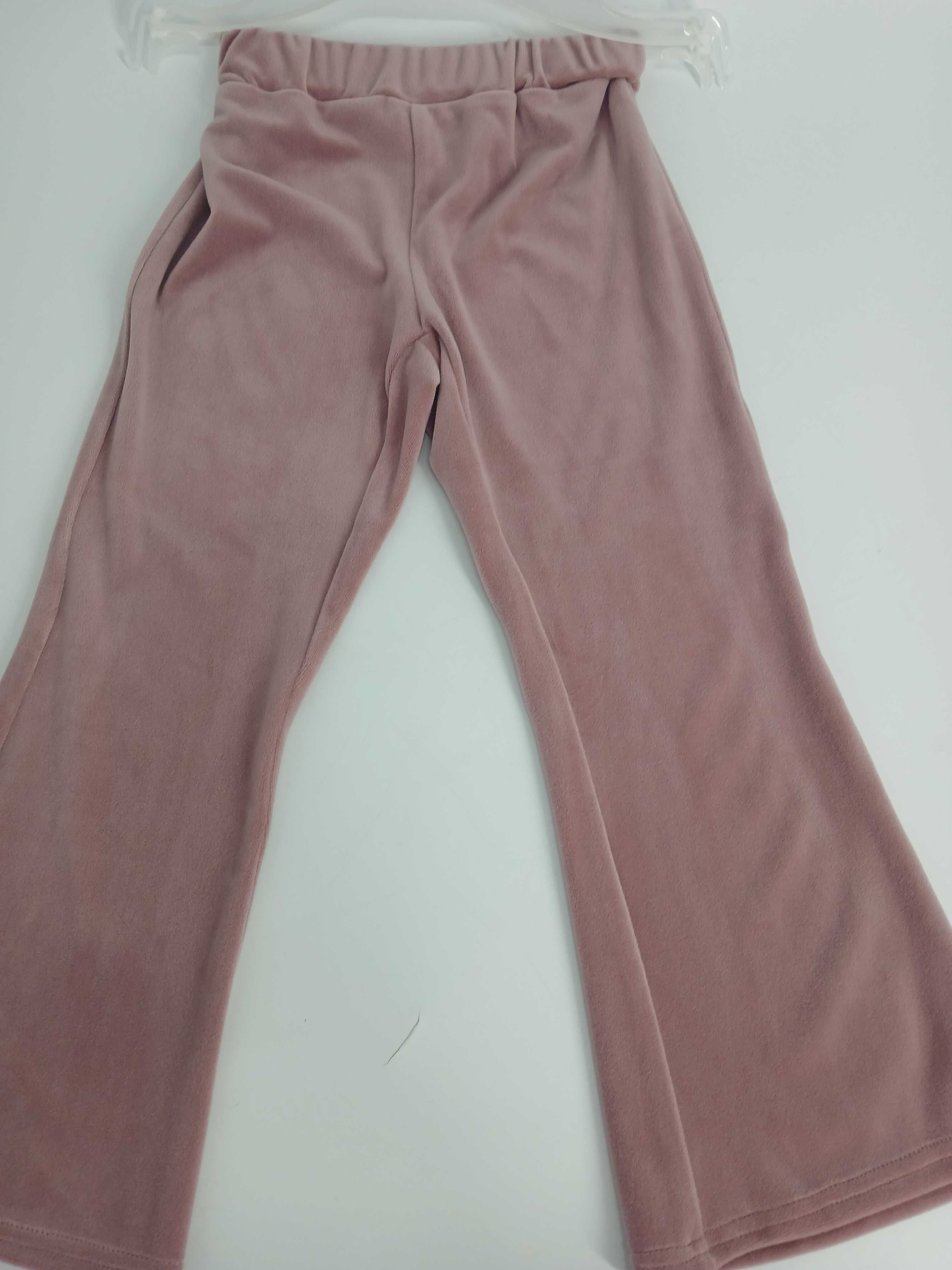 Dres welurowy nowy 110,116,122 cm