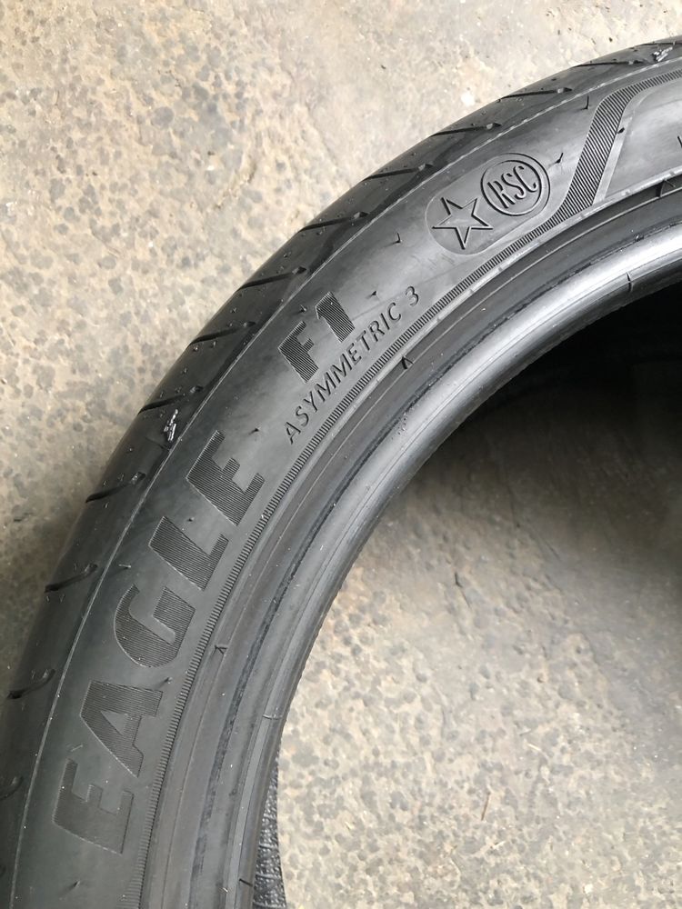 Шини/літні 2шт б/у. Goodyear EagleF1Asymmetric3*RSC 225/45 R19