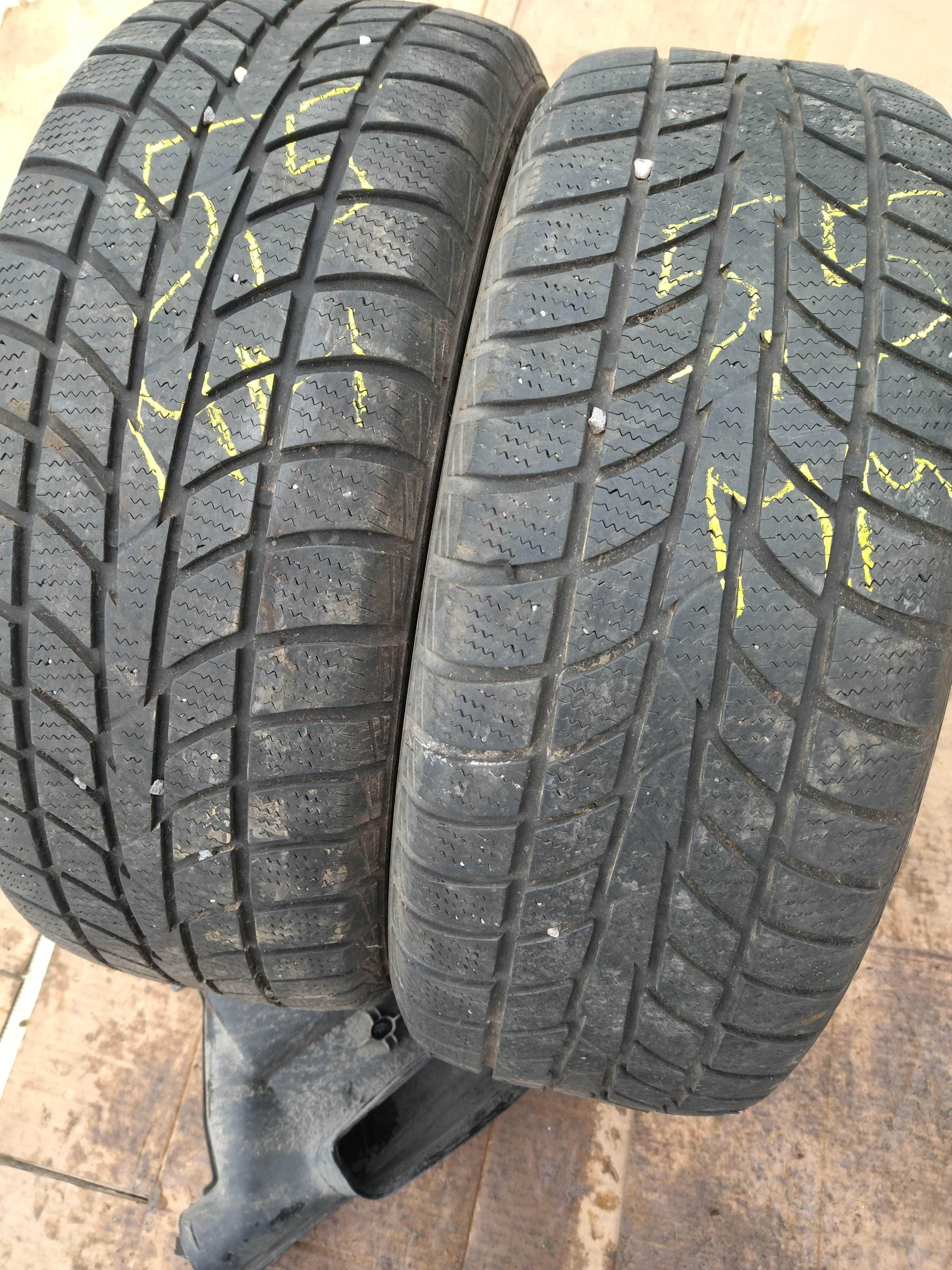 Шини резина колеса Hankook 205/55r16 r16 5,5 mm зима зимние зимові 2шт