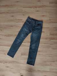 Jeansy męskie Levi's 502 W32 L32 Szare elastyczne spodnie jeansowe