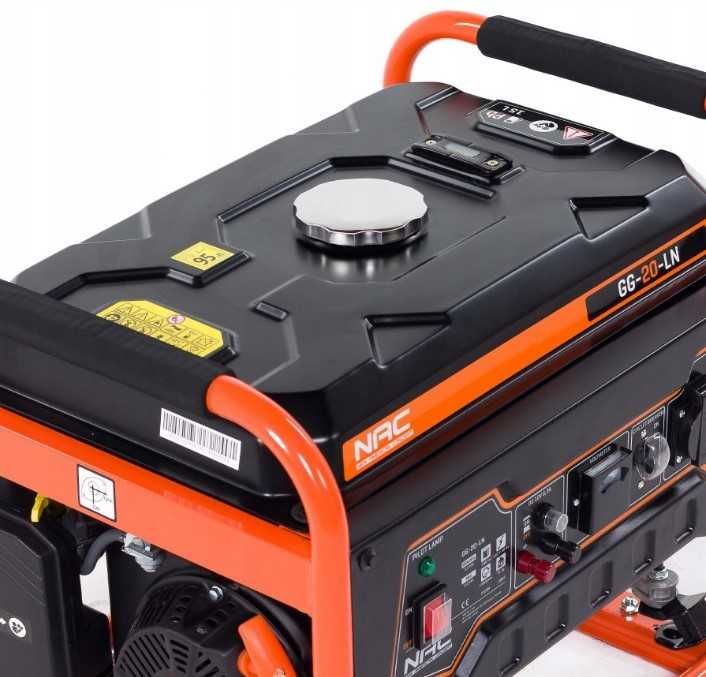 Agregat prądotwórczy NAC 196cm3 2,2kW generator prądu jednofazowy