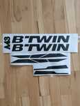 Naklejki B twin, rower, rama